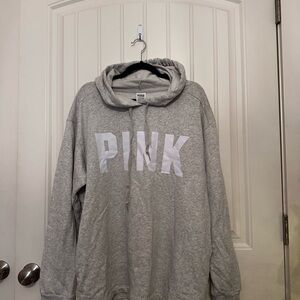Victoria's Secret PINK Light Gray Hoodie